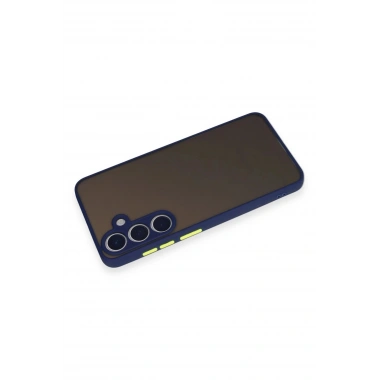 Mey İthalat®  Samsung Galaxy S24 Kılıf Montreal Silikon Kapak - Lacivert