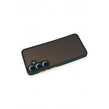 Mey İthalat®  Samsung Galaxy S24 Kılıf Montreal Silikon Kapak - Yeşil