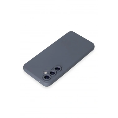 Mey İthalat®  Samsung Galaxy S24 Kılıf Nano içi Kadife Silikon - Gri