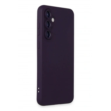 Mey İthalat®  Samsung Galaxy S24 Kılıf Nano içi Kadife Silikon - Mor