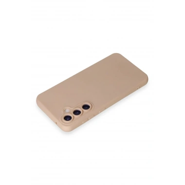 Mey İthalat®  Samsung Galaxy S24 Kılıf Nano içi Kadife Silikon - Pudra