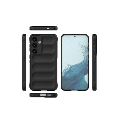 Mey İthalat®  Samsung Galaxy S24 Kılıf Optimum Silikon - Siyah