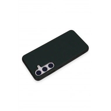 Mey İthalat® Samsung Galaxy S24 Kılıf Taft Kapak - Koyu Yeşil