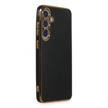 Mey İthalat®  Samsung Galaxy S24 Kılıf Volet Silikon - Siyah