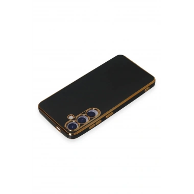 Mey İthalat®  Samsung Galaxy S24 Kılıf Volet Silikon - Siyah