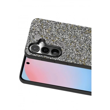 Mey İthalat®  Samsung Galaxy S24 Plus Bright Simli Kapak - Gold