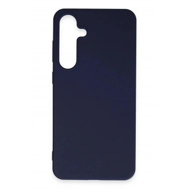 Mey İthalat®  Samsung Galaxy S24 Plus Kılıf First Silikon - Lacivert