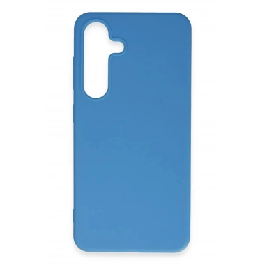 Mey İthalat®  Samsung Galaxy S24 Plus Kılıf First Silikon - Mavi