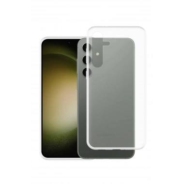 Mey İthalat®  Samsung Galaxy S24 Plus Kılıf Lüx Şeffaf Silikon