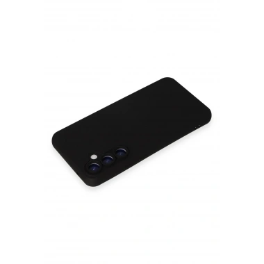 Mey İthalat®  Samsung Galaxy S24 Plus Kılıf Nano içi Kadife Silikon - Siyah