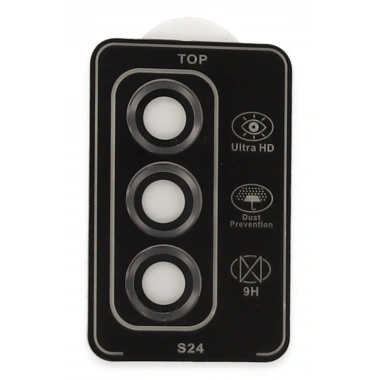 Mey İthalat®  Samsung Galaxy S24 PVD Metal Kamera Lens - Titan Gri