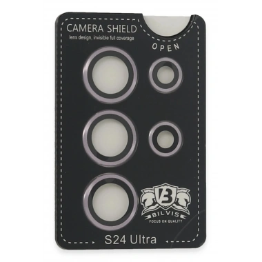 Mey İthalat®  Samsung Galaxy S24 Ultra Bilvis Titan Kamera Lens - Derin Mor