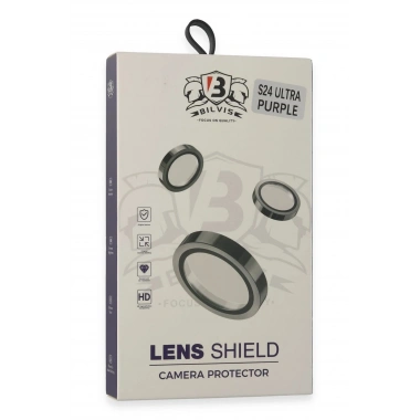 Mey İthalat®  Samsung Galaxy S24 Ultra Bilvis Titan Kamera Lens - Derin Mor
