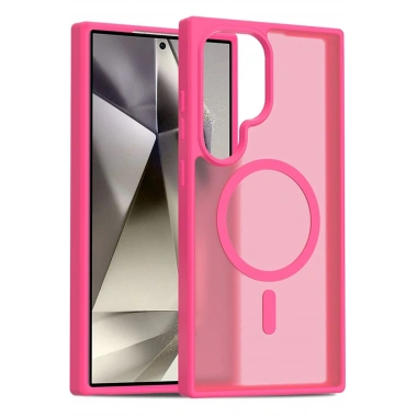 Mey İthalat®  Samsung Galaxy S24 Ultra Jota Magsafe Kapak - Rose