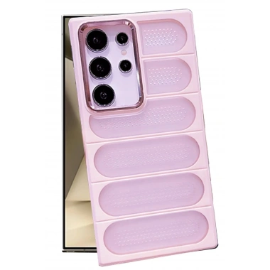 Mey İthalat®  Samsung Galaxy S24 Ultra Kılıf Airmax Silikon Kapak - Pembe