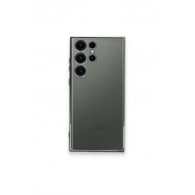 Mey İthalat®  Samsung Galaxy S24 Ultra Kılıf  Lensli Silikon - Mor