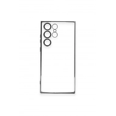 Mey İthalat®  Samsung Galaxy S24 Ultra Kılıf  Lensli Silikon - Mor
