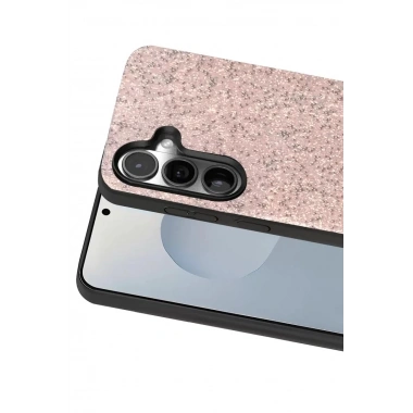 Mey İthalat® Samsung Galaxy S25 Bright Simli Kapak - Pembe