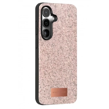 Mey İthalat® Samsung Galaxy S25 Bright Simli Kapak - Pembe