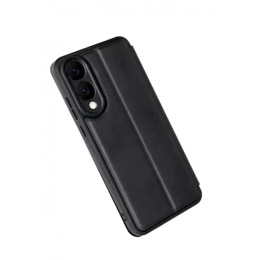 Mey İthalat®  Samsung Galaxy S25 Edge Flip Cover - Siyah