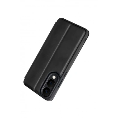 Mey İthalat®  Samsung Galaxy S25 Edge Flip Cover - Siyah