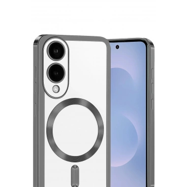Mey İthalat®  Samsung Galaxy S25 Edge Kross Magneticsafe Kapak - Titan Gri
