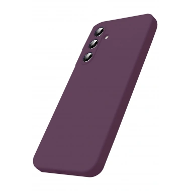 Mey İthalat®  Samsung Galaxy S25 FE First Silikon - Mürdüm