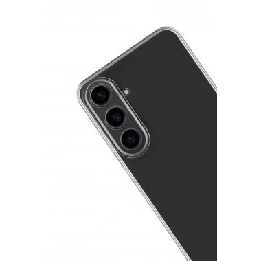 Mey İthalat®  Samsung Galaxy S25 FE Kılıf Lüx Şeffaf Silikon