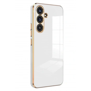 Mey İthalat®  Samsung Galaxy S25 FE Volet Silikon - Beyaz