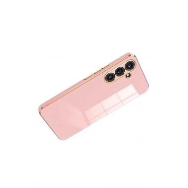 Mey İthalat®  Samsung Galaxy S25 FE Volet Silikon - Pembe