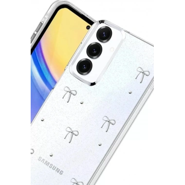 Mey İthalat®  Samsung Galaxy S25 Fiyonk Desenli Kapak - Desen 5