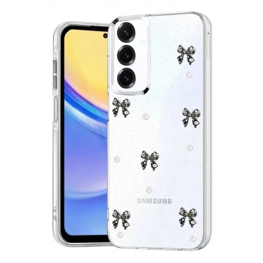 Mey İthalat®  Samsung Galaxy S25 Fiyonk Desenli Kapak - Desen 8