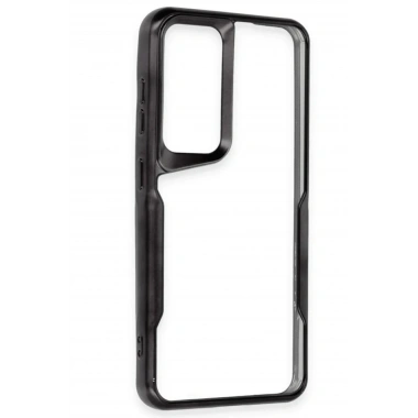 Mey İthalat®  Samsung Galaxy S25 Kılıf Boyi Silikon Kapak - Siyah