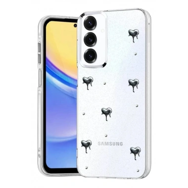 Mey İthalat®  Samsung Galaxy S25 Plus Fiyonk Desenli Kapak - Desen 1