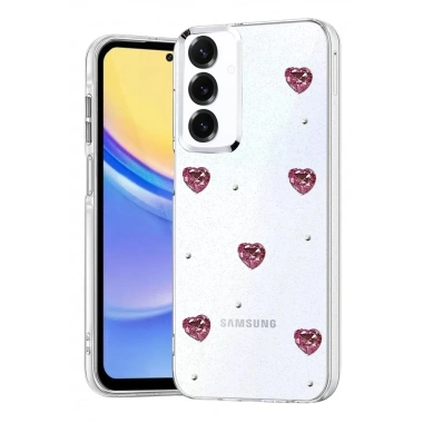Mey İthalat®  Samsung Galaxy S25 Plus Fiyonk Desenli Kapak - Desen 3