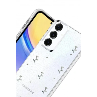 Mey İthalat®  Samsung Galaxy S25 Plus Fiyonk Desenli Kapak - Desen 4