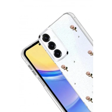 Mey İthalat®  Samsung Galaxy S25 Plus Fiyonk Desenli Kapak - Desen 6