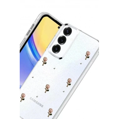 Mey İthalat®  Samsung Galaxy S25 Plus Fiyonk Desenli Kapak - Desen 6