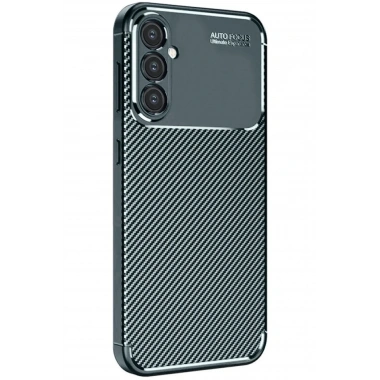 Mey İthalat®  Samsung Galaxy S25 Plus Kılıf Auto Focus Karbon Kapak - Koyu Yeşil