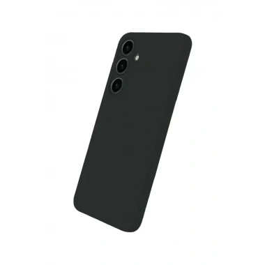 Mey İthalat®  Samsung Galaxy S25 Plus Kılıf Nano içi Kadife Silikon - Siyah