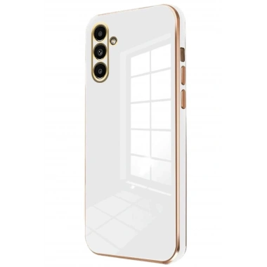 Mey İthalat®  Samsung Galaxy S25 Plus Kılıf Volet Silikon - Beyaz