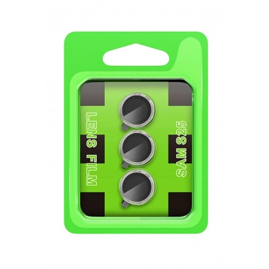 Mey İthalat®  Samsung Galaxy S25 Plus Raze Metal Kamera Lens - Lacivert-Mavi