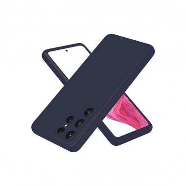 Mey İthalat®  Samsung Galaxy S25 Ultra Kılıf First Silikon - Lacivert