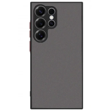 Mey İthalat®  Samsung Galaxy S25 Ultra Kılıf Montreal Silikon Kapak - Siyah