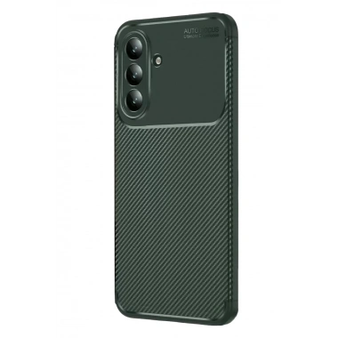 Mey İthalat®  Samsung Galaxy S26 Auto Focus Karbon Kapak - Koyu Yeşil