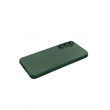 Mey İthalat®  Samsung Galaxy S26 First Silikon - Koyu Yeşil