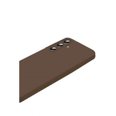 Mey İthalat®  Samsung Galaxy S26 Plus First Silikon - Kahverengi