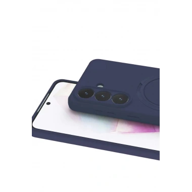 Mey İthalat®  Samsung Galaxy S26 Plus Regal Magsafe Standlı Kapak - Lacivert