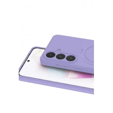 Mey İthalat®  Samsung Galaxy S26 Regal Magsafe Standlı Kapak - Lila