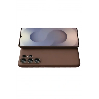 Mey İthalat®  Samsung Galaxy S26 Ultra First Silikon - Kahverengi